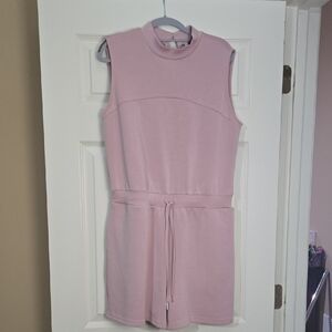 Sleeveless Pink Jumpsuit
